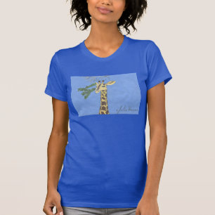 T-shirt La chemise de girafe par Julia Hanna