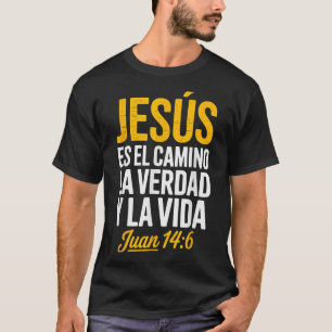 T-shirt La Chemise De Jésus En Espagnol Chrétien Espagnol