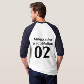 T-shirt La chemise de Kevin (Dos entier)