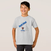 T-shirt La chemise de l'enfant d'Île de Rhode (Devant entier)