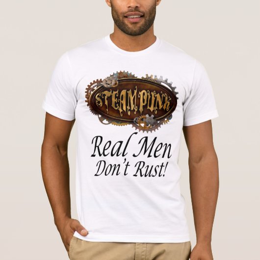 T-shirt La chemise de l'homme de Steampunk (Devant)