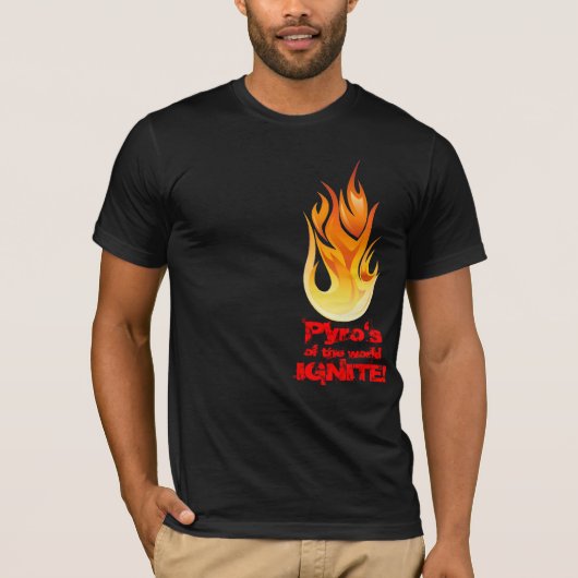 T-shirt La chemise de Pyro (Devant)