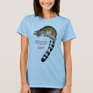 T-shirt La chemise des femmes de chat coupées la queue pa