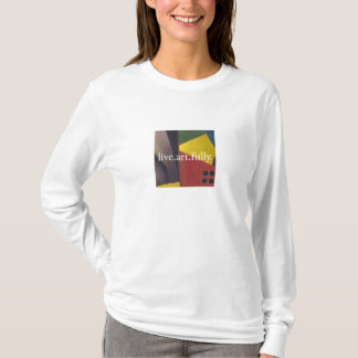 T-shirt la chemise des femmes de live.art.fully