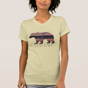 T-shirt La chemise des femmes du coucher du soleil de