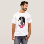 T-shirt La chemise des femmes sentantes de roses de lapin (Devant entier)