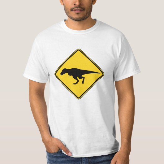 T-shirt La chemise des hommes de croisement de T-Rex (Devant)