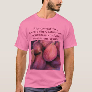 T-shirt la chemise des hommes de figues