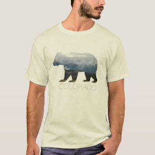 T-shirt La chemise des hommes de l'ours   Mountian   du