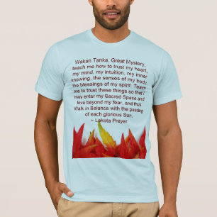 T-shirt la chemise des hommes de prière de lakota