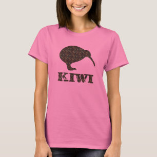 T-shirt La chemise des longues femmes de douille de kiwi