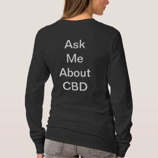 T-shirt La chemise d'huile de CBD m'interrogent au sujet