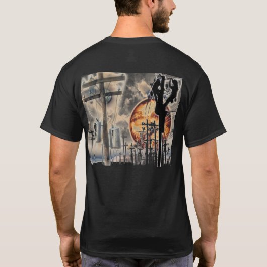 T-shirt La chemise du monteur de lignes (Dos)