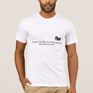 T-shirt La chemise d'U.SC.G., cool, obtiennent pour le