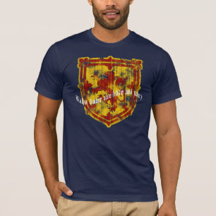 T-shirt La chemise foncée des hommes de l'Ecosse
