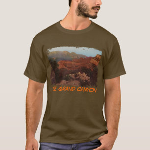 T-shirt La Chemise Homme Peinte du Grand Canyon