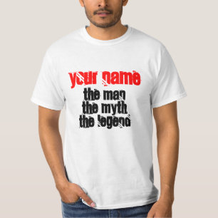 T-shirt La chemise légendaire du mythe des hommes  Personn