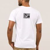 T-shirt La chemise paisible d'énigme de trahison (Dos)