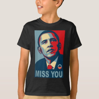 T-shirt La chemise politique vous manque à Obama