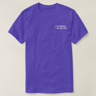 T-shirt La chemise pourpre des hommes