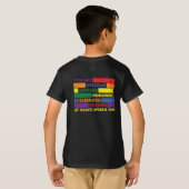 T-shirt La chemise Pride de l'enfant (Dos entier)