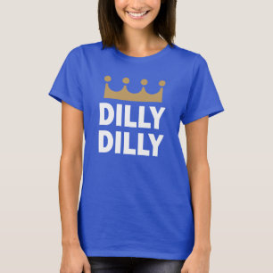 T-shirt La chemise royale profonde des femmes de kc Dilly