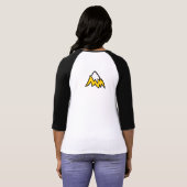 T-shirt La chemise sportive des femmes (Dos entier)