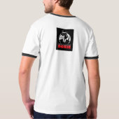 T-shirt La chemise timbrée des alpha hommes (Dos)