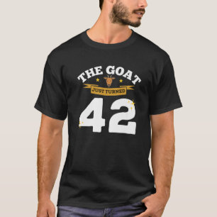 T-shirt La Chèvre Vient De Tourner 42 - 42E Anniversaire C