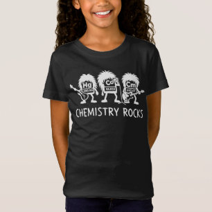 T-Shirt La chimie déchire le groupe de rock scientifique