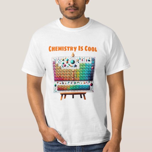 T-shirt La chimie est Cool (Devant)
