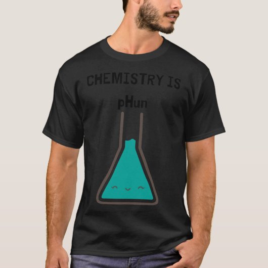 T-shirt La chimie est pHun boy (Devant)