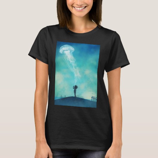T-shirt La Chose à propos des méduses (Devant)