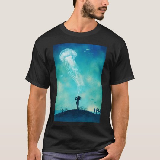 T-shirt La Chose à propos des méduses (Devant)