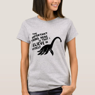 T-shirt La chose importante est moi croient en me la