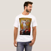 T-shirt La chute de Lucifer par Antonio Maria Esquivel (Devant entier)