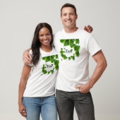 T-shirt La chute des Feuilles verts (Unisexe)