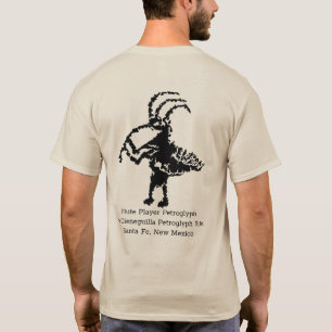 T-shirt La Cieneguilla Petroglyph Site Père Noël Fe, N T-S