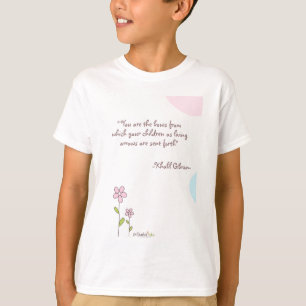 T-shirt La citation de Kahlil Gibran badine le tee - shirt