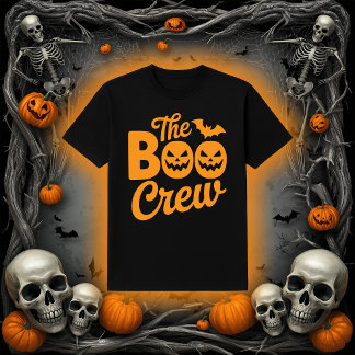 T-shirt La citrouille et la chauve-souris Halloween de la