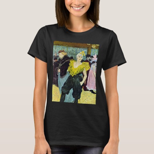 T-shirt La Clownesse (clown) Cha-U-Kao par Toulouse Lautre (Devant)
