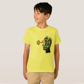 T-shirt La cohérence déverrouille l'esprit (Devant entier)