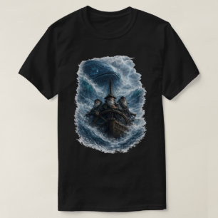 T-shirt La colère de l'océan – Aventure de pirate légendai