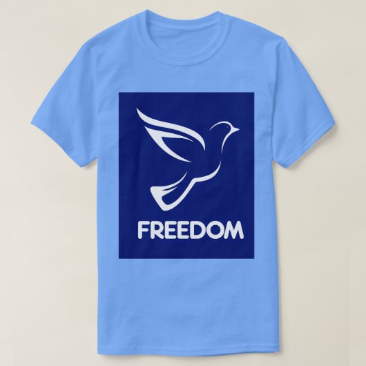 T-shirt La colombe blanche (Design devant)
