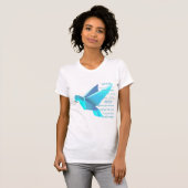 T-shirt La colombe de la paix (Devant entier)
