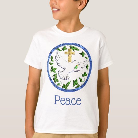 T-shirt La colombe de la paix (Devant)
