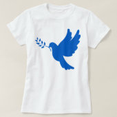 T-shirt La colombe de la paix en Ukraine (Design devant)