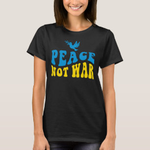T-shirt La colombe de la paix sur terre pas la guerre