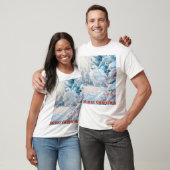 T-shirt La colombe de Noël : (Unisexe)