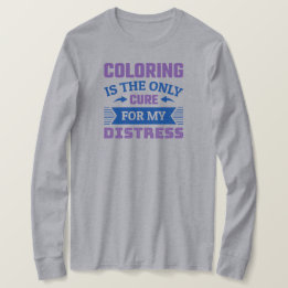 T-shirt La coloration est le seul remède - Coloriste drôle
